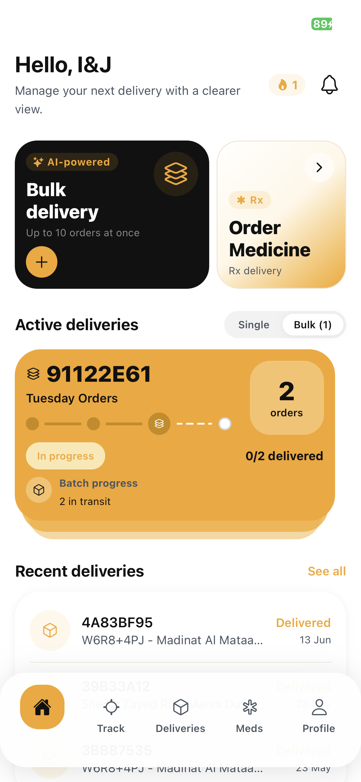 GoPiki home tab